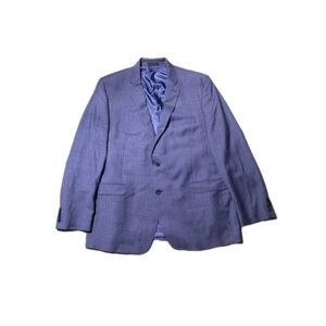 Ralph Lauren Men's Navy Blue Wool, 50 Chest size designed for 6’1 above